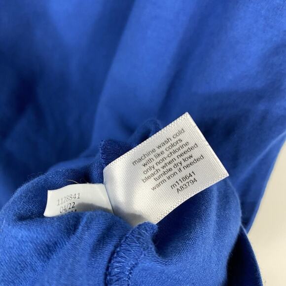 Lane Bryant Plus Size 18 20 Essential Cotton Cami Camisole Top Blue - Picture 5 of 5